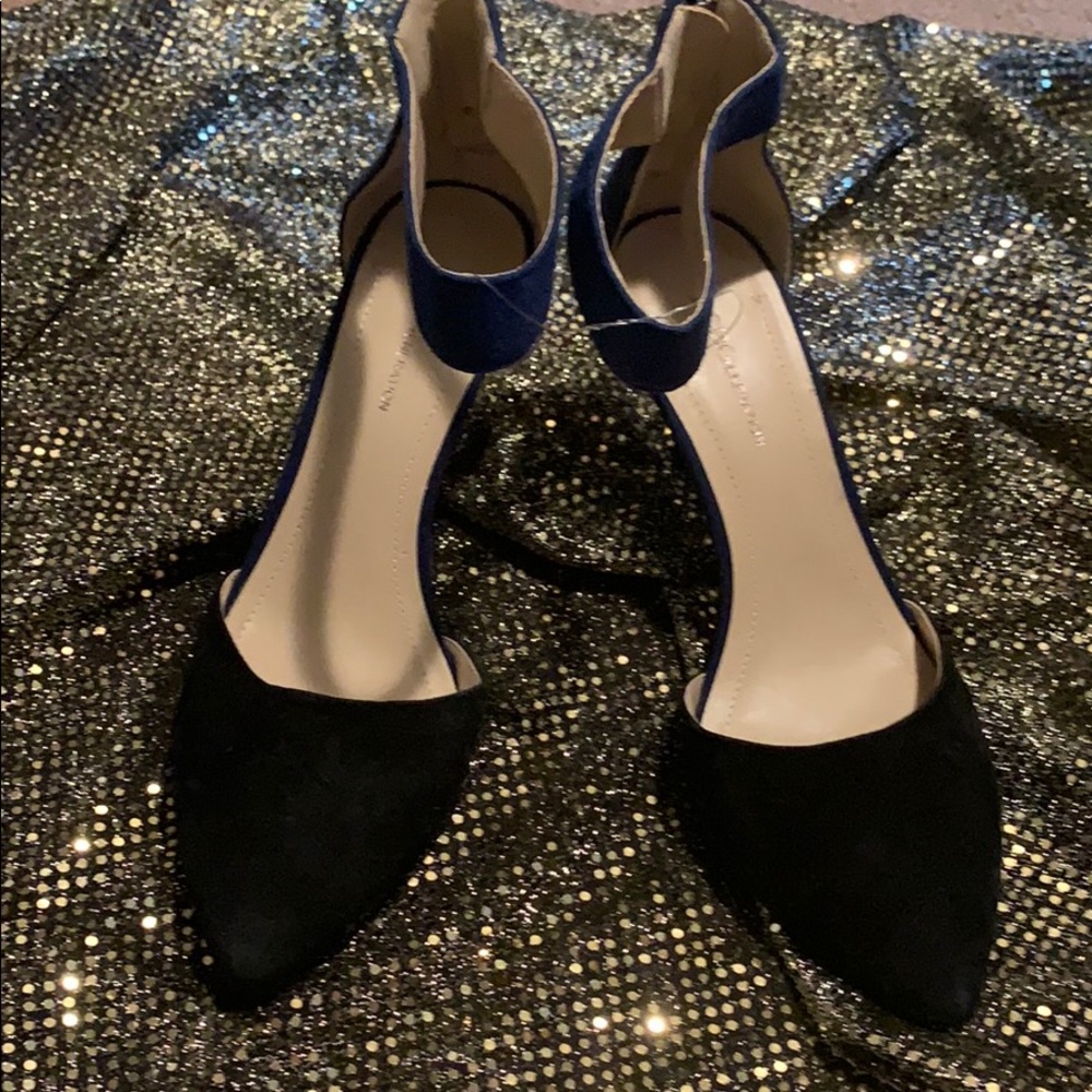 BCNGeneration Ankle strap Suede Heels